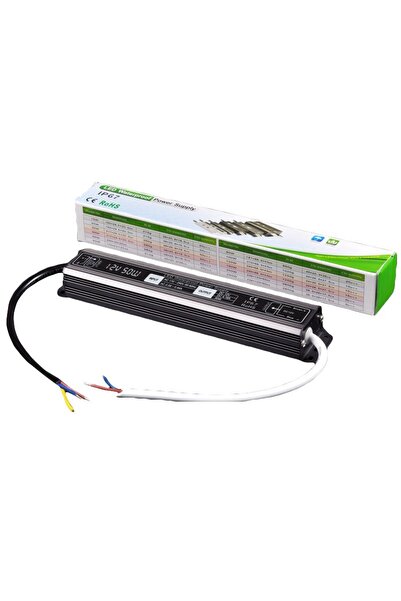 NO BRAND Alimentator LED impermeabil IP67 YPS 12V 4,16A 50W