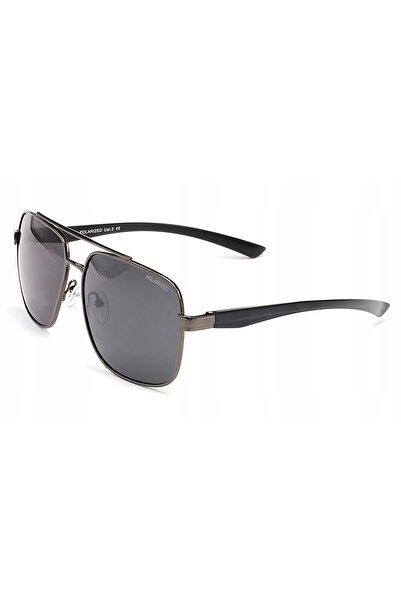 NO BRAND Ochelari de soare pilot pentru bărbați, cu lentile polarizate UV 400