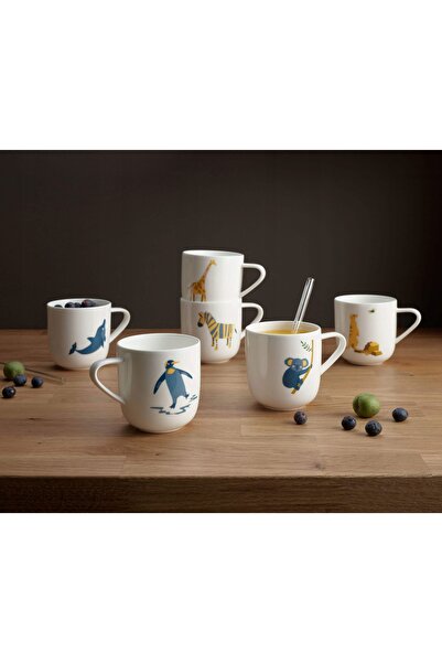 NO BRAND ASA Kubek Coppa Kids 250ml pentru copii, cu design de vacă