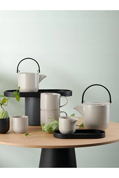 NO BRAND Ceașcă cu farfurioară pentru cafea espresso 80ml universală Asa Copp...