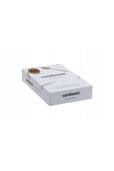 NO BRAND Set Sambonet de 6 piese, linguri din cupru PVD Siena pentru espresso