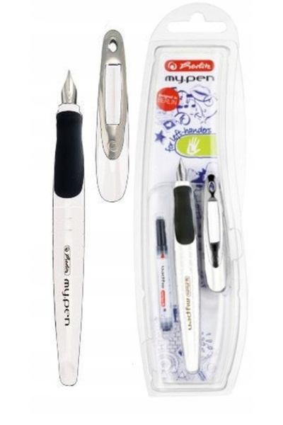 Herlitz my.pen pix alb și negru PENTRU STÂNGĂCI