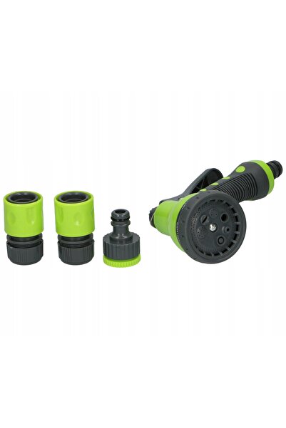 KINZO 116. Set de duze pentru pistol de irigare 3 conectori 4 elemente