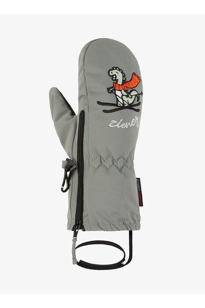NO BRAND Mănuși pentru copii Ziener Le Zoo Minis - verde noroi 92 cm