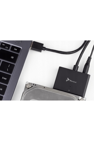 NO BRAND Reagle USB 3.1 SATA Adaptor de disc HDD SSD de 3.5 " și 2.5 " pentru...