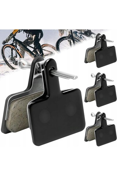 NO BRAND Plăcuțe de frână bicicletă scuter semimetalice de înaltă performanță...