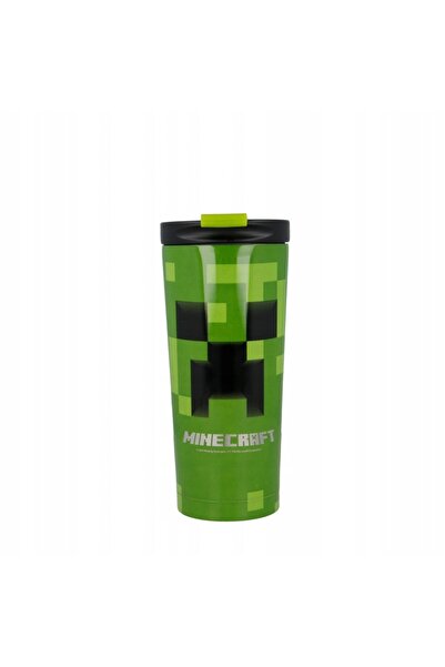 NO BRAND Pahar de călătorie din oțel inoxidabil Minecraft Creeper