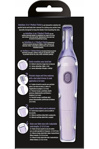 NO BRAND Wilkinson Sword Intuition 4 în 1 Trimmer facial și corporal pentru f...