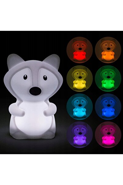 NO BRAND Lampă de veghe pentru camera copiilor multicoloră LISSA 9 culori LED