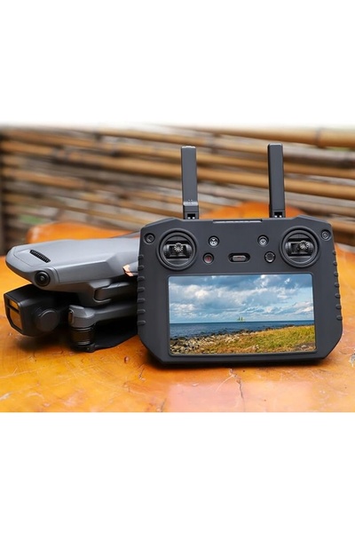 DJI Carcasă RC PRO din silicon negru, de protecție, pentru dronă de pilotaj, ...