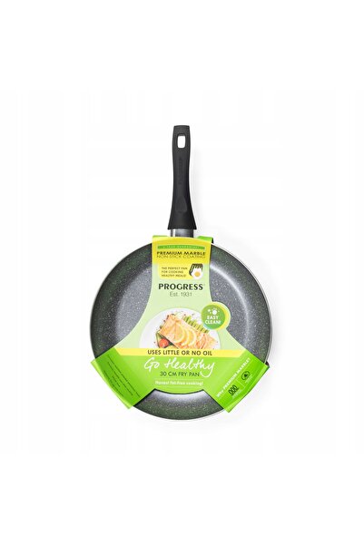 progress Tigaie antiaderentă din aluminiu GO HEALTHY de 30 cm pentru plită cu...