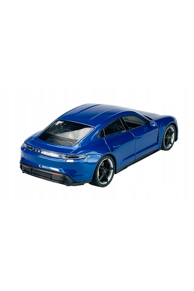 WELLY PORSCHE TAYCAN TURBO S ALBASTRU 1:24 MAȘINĂ METALICĂ NOUĂ