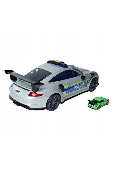 Majorette Carcasă pentru 11 mașini PORSCHE 911 GT3 RS cu lumină și sunet, nouă