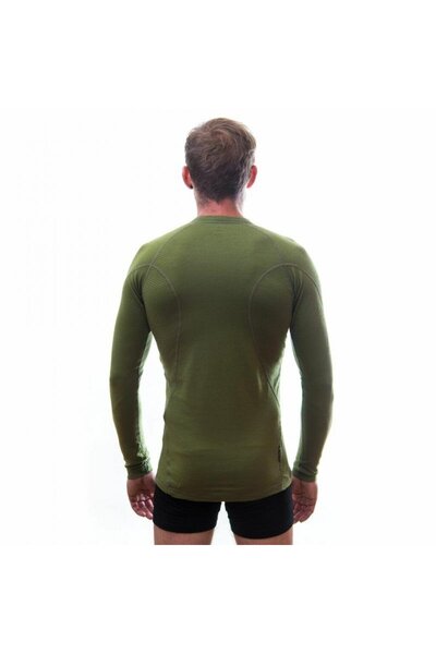 NO BRAND Hanorac termoactiv Sensor Merino DF Tee L/S – safari L