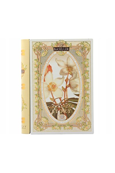 NO BRAND Ceai verde Basilur cu aditivi Love Story Vol. III 100g cutie - carte