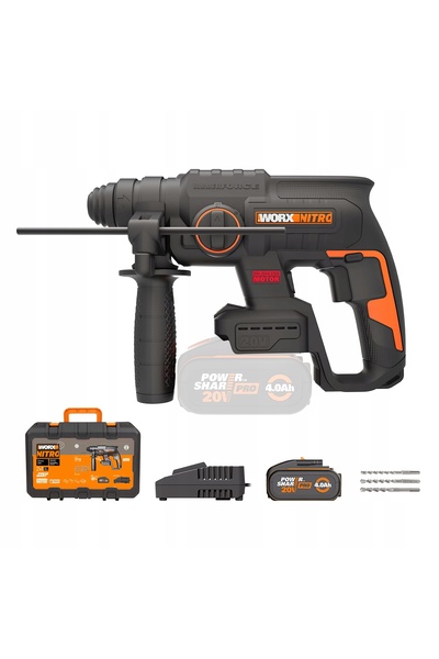 NO BRAND Mașină de găurit cu percuție Worx 20 V 20 W