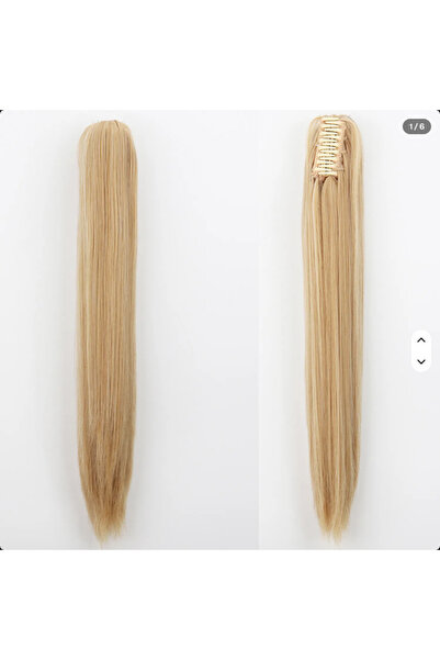 hair Set 2 x Coada de Par cu Cleste 70cm - Blond Miere Mixt cu Blond Plat
