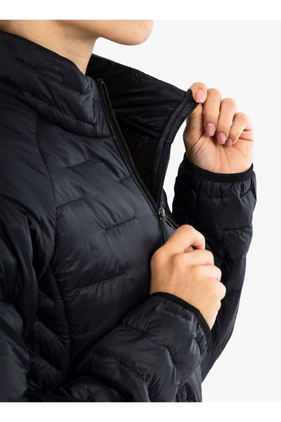 Patagonia Geacă matlasată Micro Puff de damă - negru/negru M