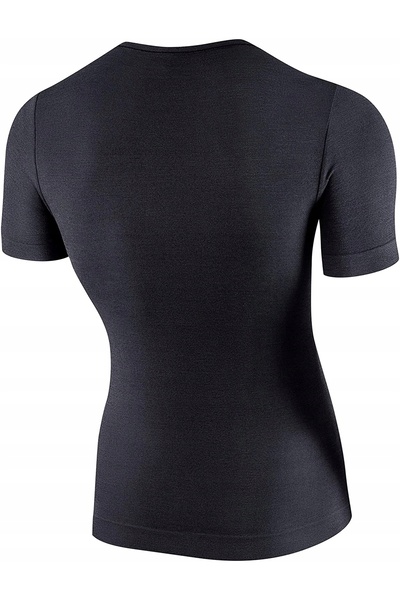 Brubeck Tricou Comfort Wool SS - grafit M
