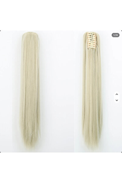 hair Set 2 x Coada de Par cu Cleste 70cm - Blond Cenusiu Mixt cu Blond Al