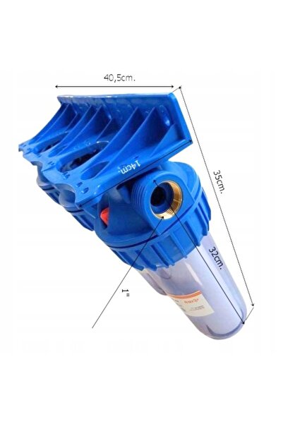 NO BRAND FILTRU DE APĂ PREALIMINAR CORP CARCASĂ FI 1'' GW ÎN 3 ETAPE + SET DE...