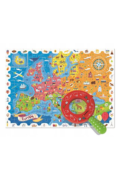 NO BRAND LUDATTICA: PUZZLE DETECTIV – puzzle detectiv HARTA EUROPEI 22761