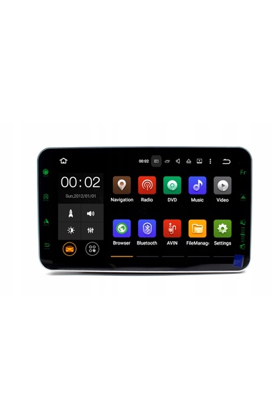 NO BRAND UNIVERSAL 8 INCH 1DIN 4GB 64GB RADIO AUTO CU NAVIGAȚIE ANDROID
