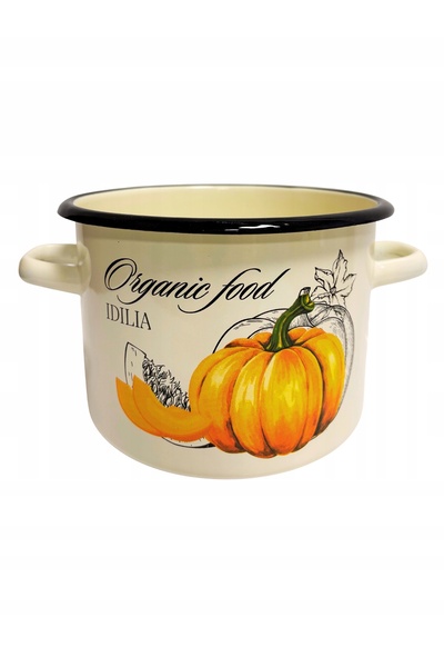 NO BRAND Oală tradițională EMALIAȚĂ Igmar Dynia 5,5 L pentru aragaz și plită ...