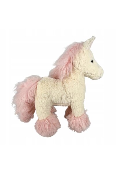 NO BRAND Jucărie de pluș Unicorn Alb Roz 40cm