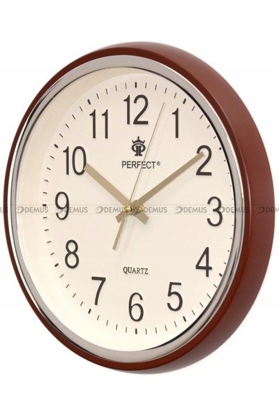 PERFECT PW158 CEAS DE PERETE CU CUARȚ BRONZ CULOARE BRONZAT 27 cm
