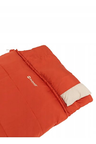 NO BRAND Sac de dormit sintetic Outwell Contour Lux (190 cm) (230489) - Roșu ...