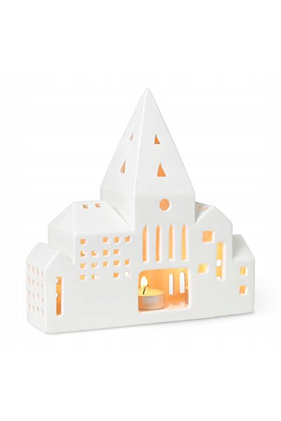 NO BRAND Sfeșnic pentru lumânări tealight Kähler, 21 cm, 1 lumânare
