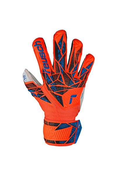Reusch Mănuși de portar ATTRAKT Solid Junior PROTECTION Portocaliu 7,5