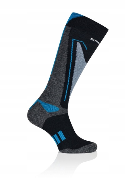 Brubeck Șosete bărbătești Snow Force gri/nr. 42-44