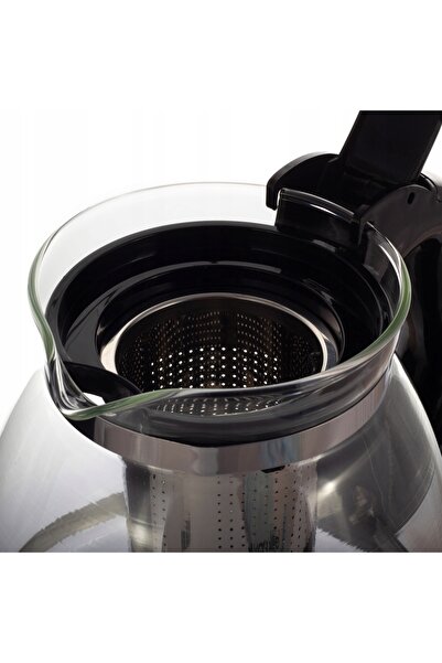Kamille CARAFĂ DE STICLĂ CU INFUZOR PENTRU CEAI, CAFEA ȘI PLANTE AROMATICE, 2...