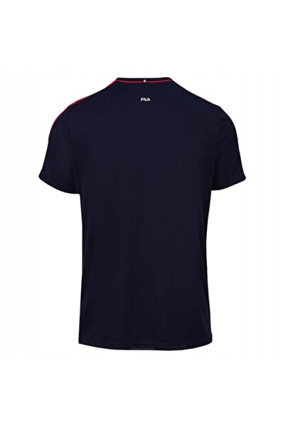 FILA Tricou tenis Gabriel, albastru marin, mărimea XL