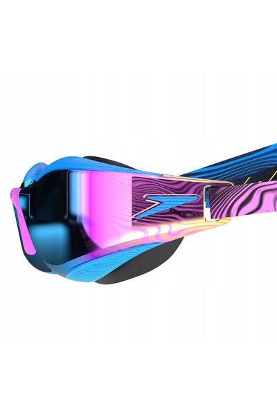 SPEEDO OKULARKI OKULARY FASTSKIN HYPER ELITE MIRROR BLUE