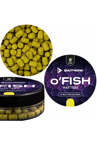 NO BRAND BaitNow O'Fish Wafters 8 mm, 3 arome: betaină, cârnați picante, unt ...