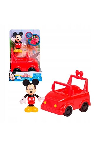 We Just Play With Cards SET Mickey Auto 10cm cu figurină de 7cm Mickey Mouse ...