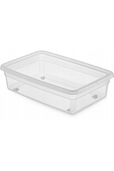 NO BRAND Cutie de plastic de 29L cu capac pentru jucării