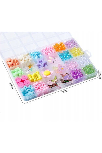 ChRLD Set de mărgele pentru confecționarea brățărilor, bijuteriilor și colier...