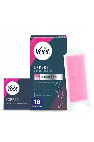 NO BRAND Benzi de ceară Veet Expert pentru depilarea corpului și a picioarelo...