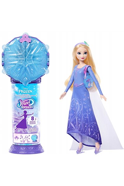 mattel Păpușă Elsa Disney Frozen Frozen Land Jewel Reveal JMC93