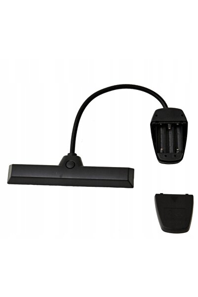 NO BRAND Lampă LED pentru pupitru, 9 diode, sursă de alimentare, gât de lebădă