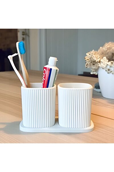 NO BRAND Organizator de baie elegant și frumos, suport pentru periuțe de dinți