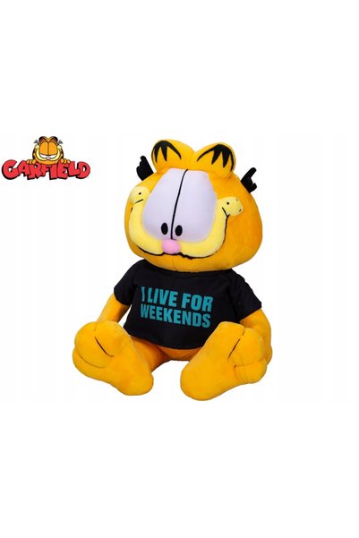 Play By Play Pisica Mascota Garfield Trăiesc pentru weekenduri - 24cm