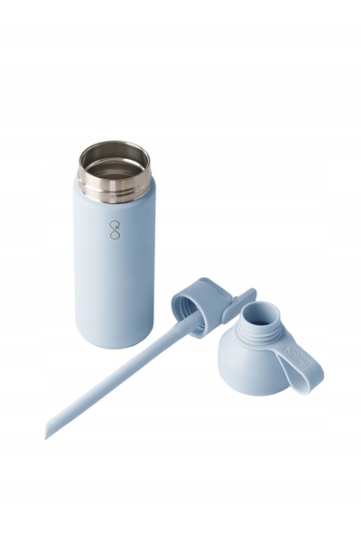 NO BRAND Termos zilnic cu pai Ocean Bottle GO 0,5 l - albastru gheață