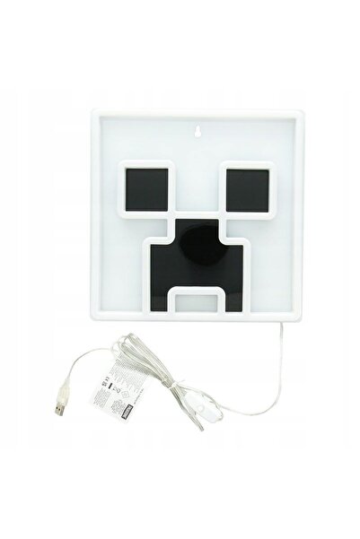 NO BRAND Minecraft - Lampă de perete LED Creeper 44842