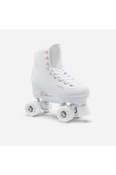 NO BRAND Patine cu rotile Oxelo Quad 100 de patinaj artistic, mărime mică