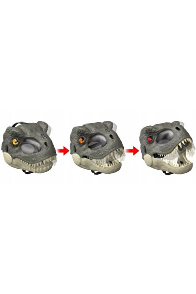 mattel Jurassic World - Mască Tyrannosaurus Rex cu ochi luminoși JCH04